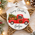 Personalised Christmas Bauble - Pet Truck