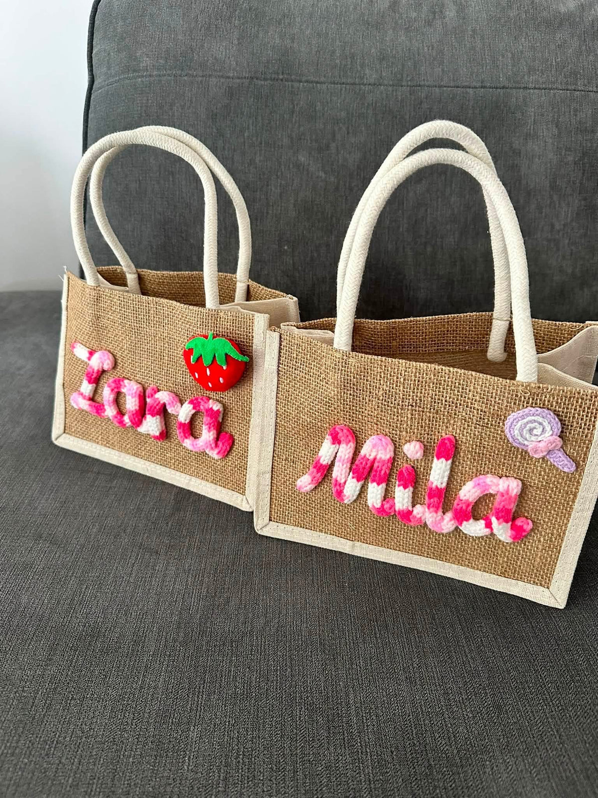 The Personalised Jute Tote Bag