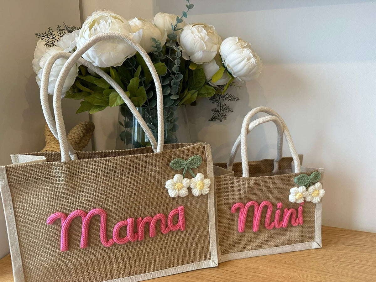 The Personalised Jute Tote Bag