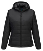 Women’s professional hooded insulated baffle jacket (S613)