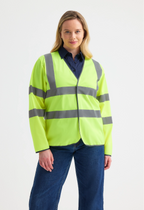 Long Sleeve Hi Vis Safety Waistcoat