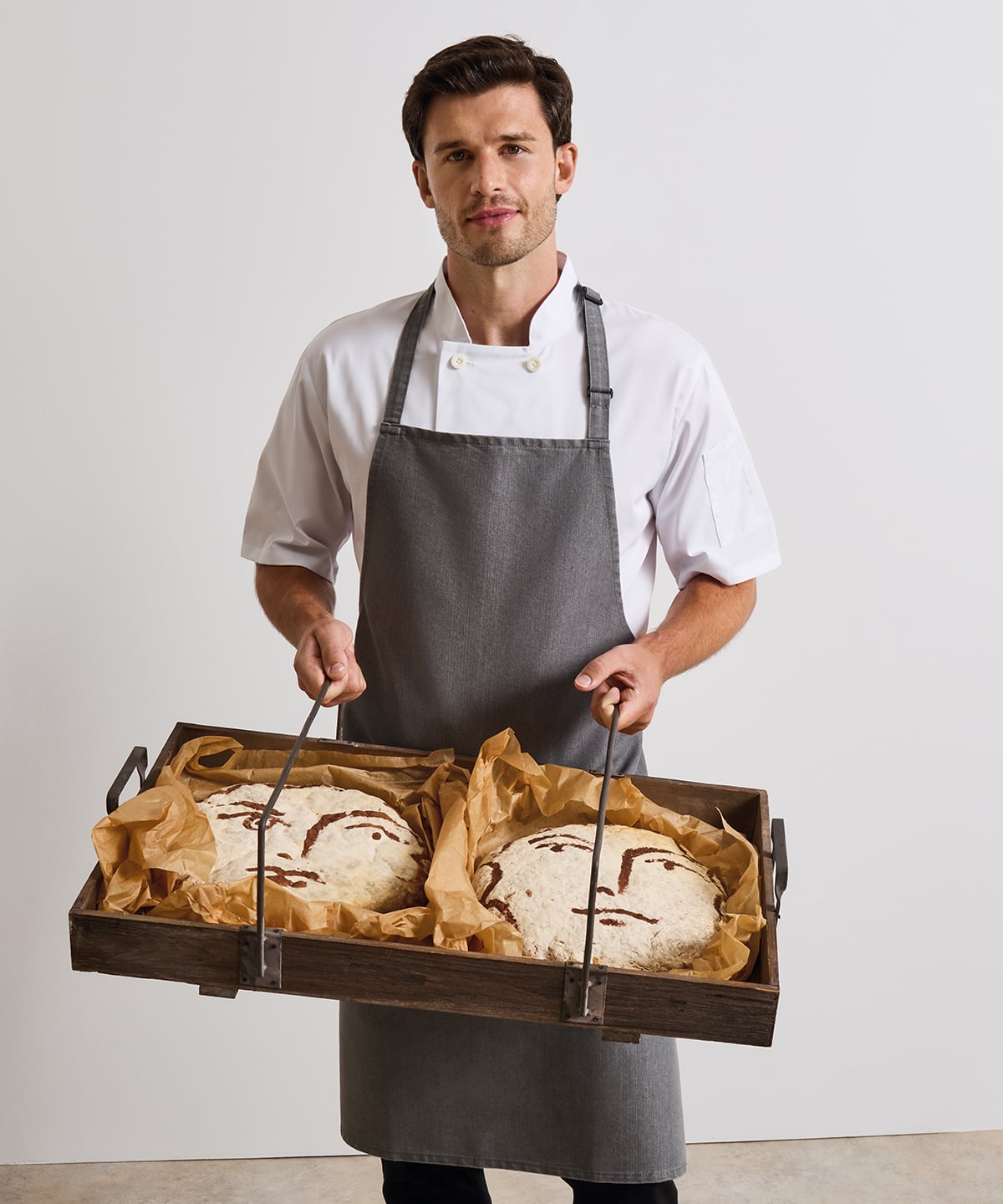 Colours bib apron