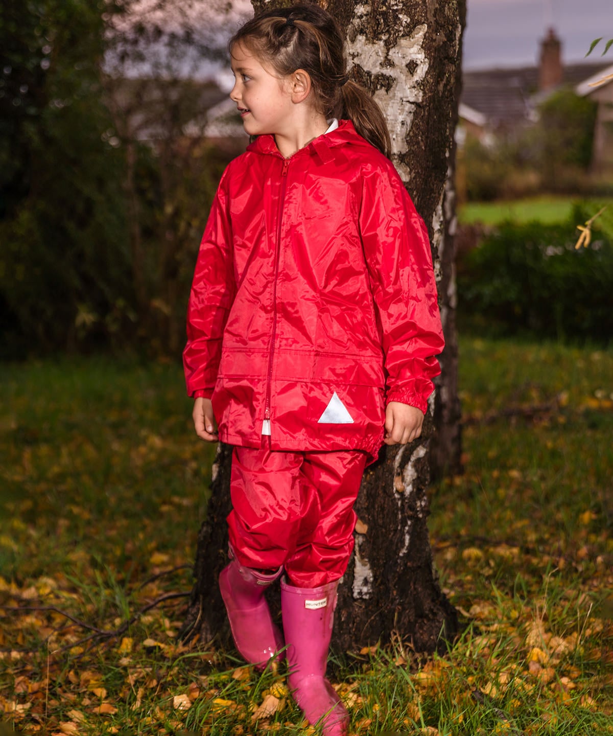 Junior waterproof jacket and trouser set